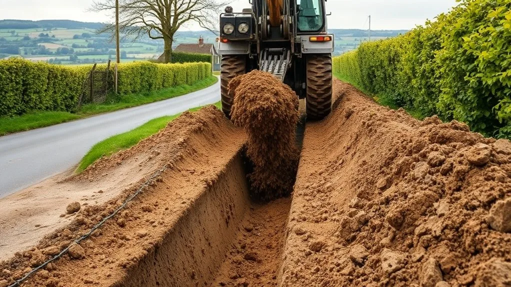 Chain Trenching in Whitstable | Fast, Clean Trench Excavation